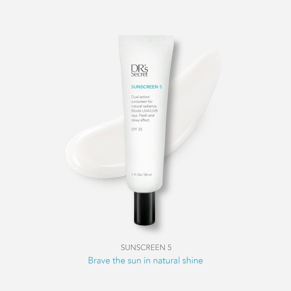 自然透亮光澤-#5防曬霜