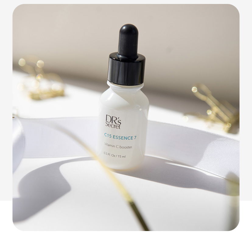 7號 精華液(美白淡斑)🧡 高達15%左旋C含量，促進膠原蛋白，肌膚活力有彈性，飽滿透亮