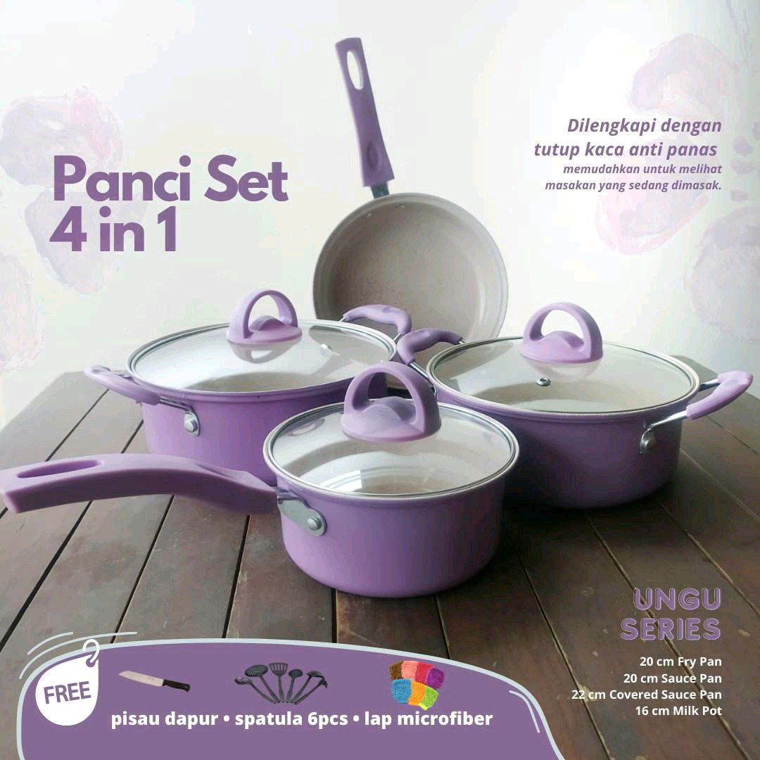 Panci set 4in1