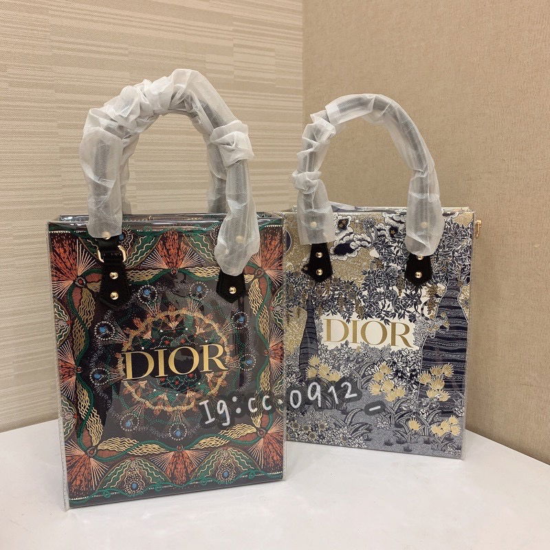 正品Dior經典手工紙袋包（長）