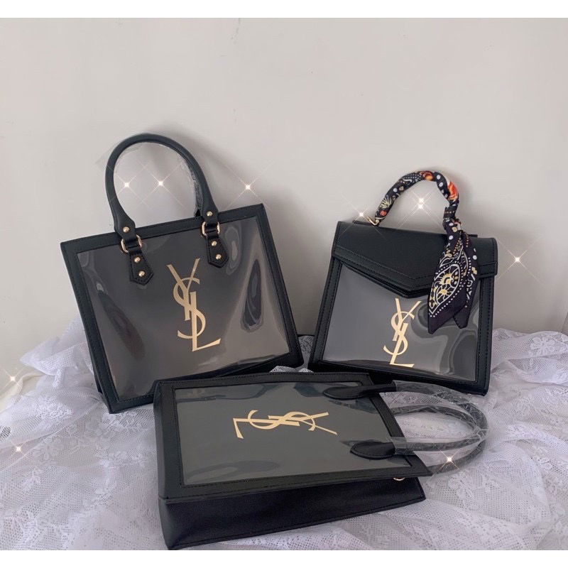 正品Ysl經典改造皮革紙袋包