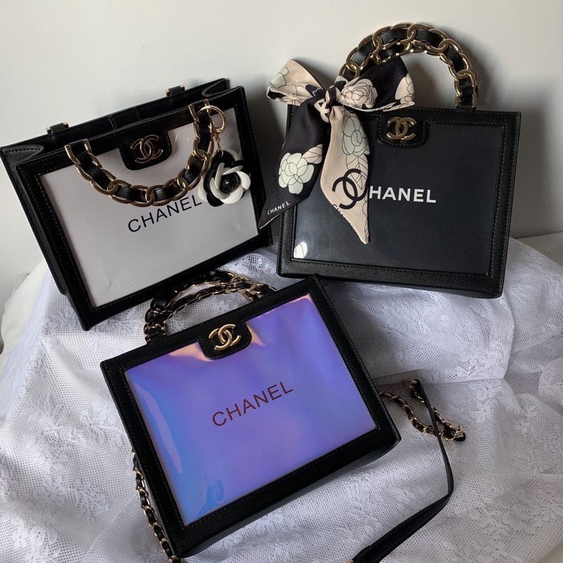 正品chanel經典款手工紙袋包