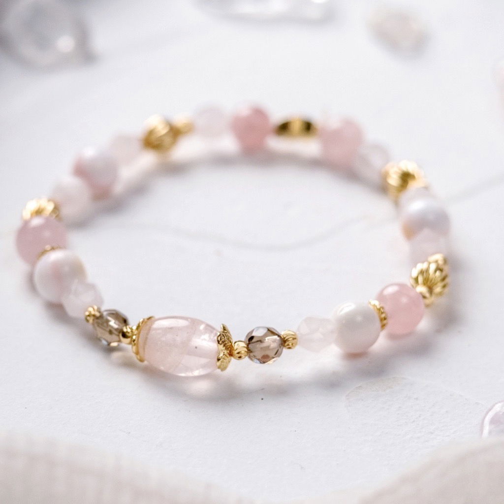 天然水晶手鍊｜人緣愛情運｜求正桃花趕快來