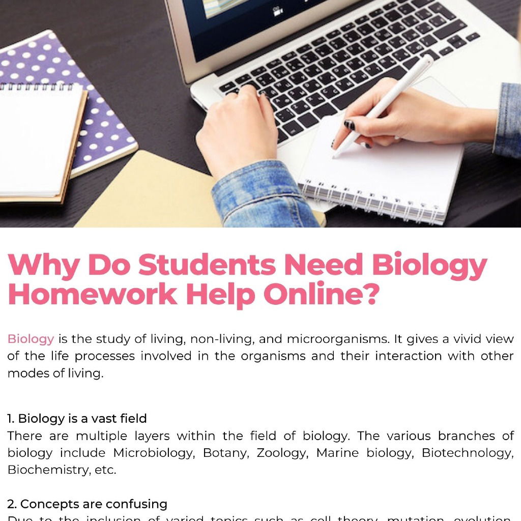 Why Do Students Need Biology Homework Help Online?