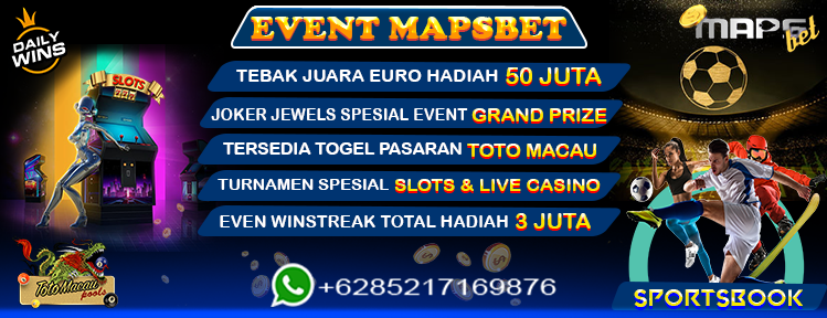 MAPSBET = SLOT, BOLA, POKER, LIVEGAME, DOMINO, CEME, TOTOMACAU