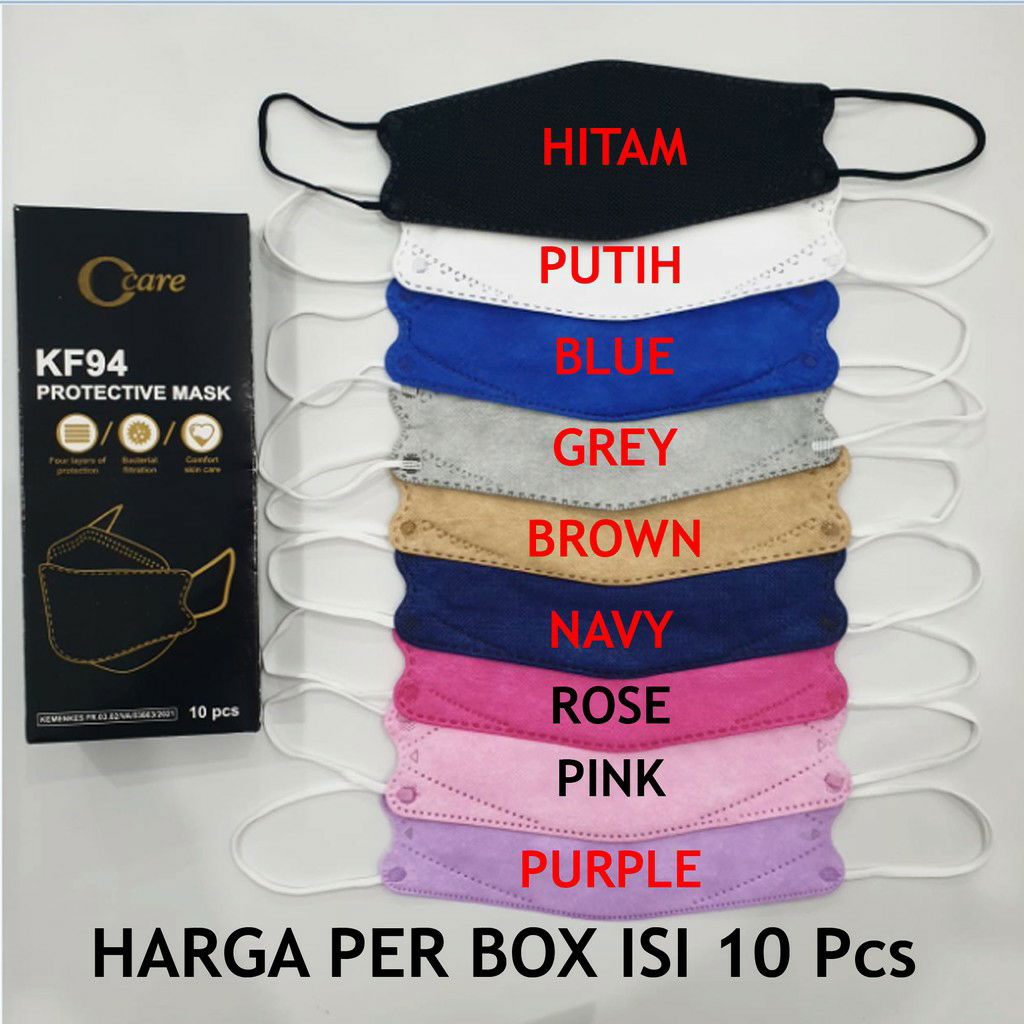 Masker kf94 (10pcs cuma 10ribuan)