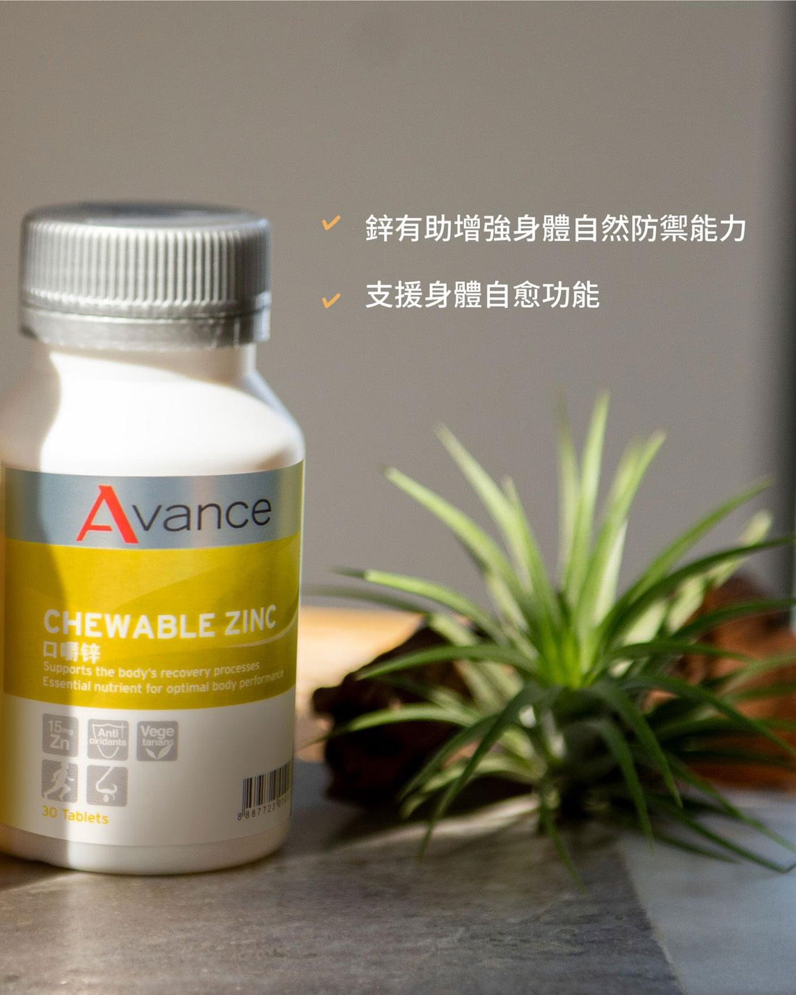 痘痘肌修護/易掉髮的你～鋅