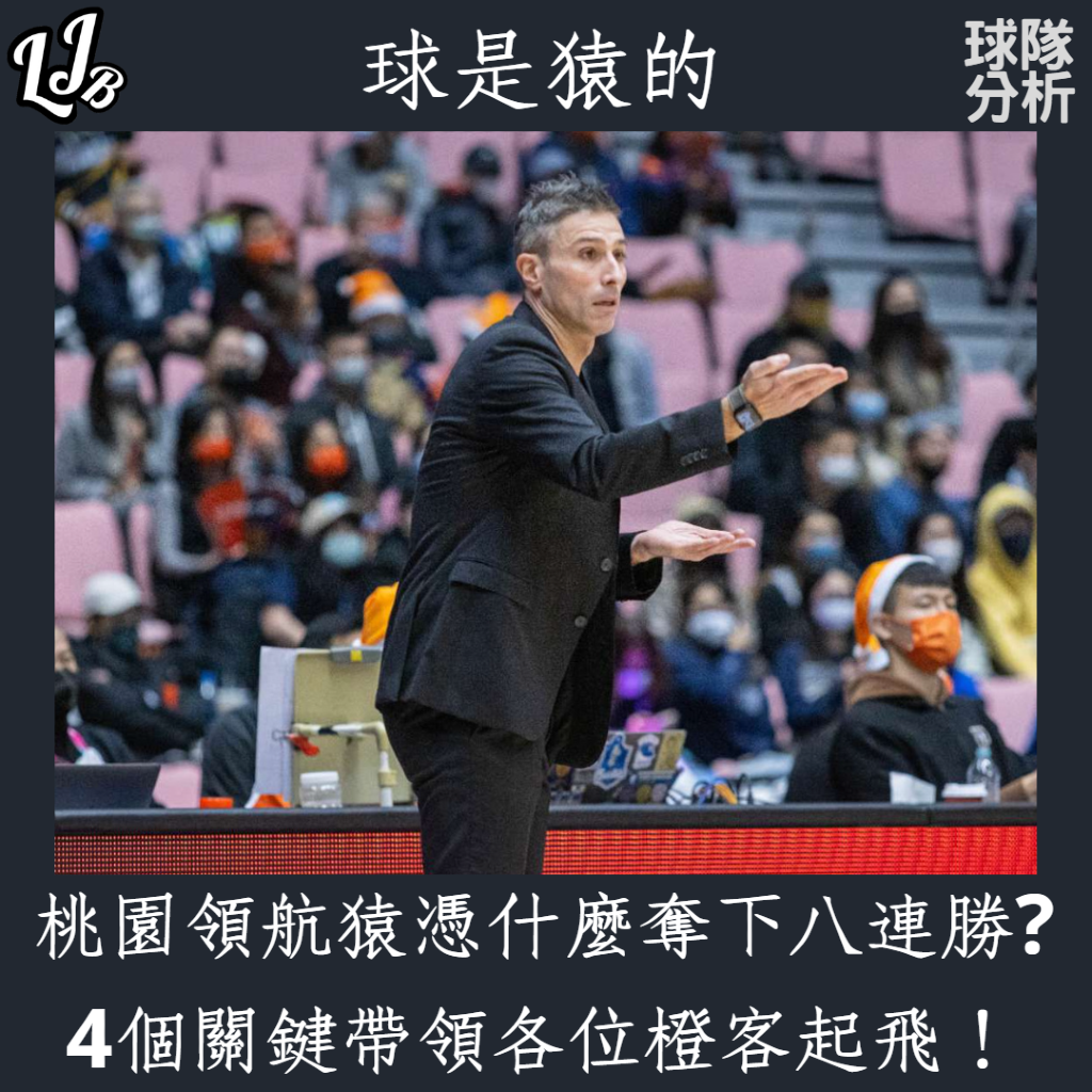 《PLG》桃園領航猿憑什麼奪下八連勝?4個關鍵帶領各位橙客起飛！ - P.LEAGUE+ - 籃球 | 運動視界 Sports Vision