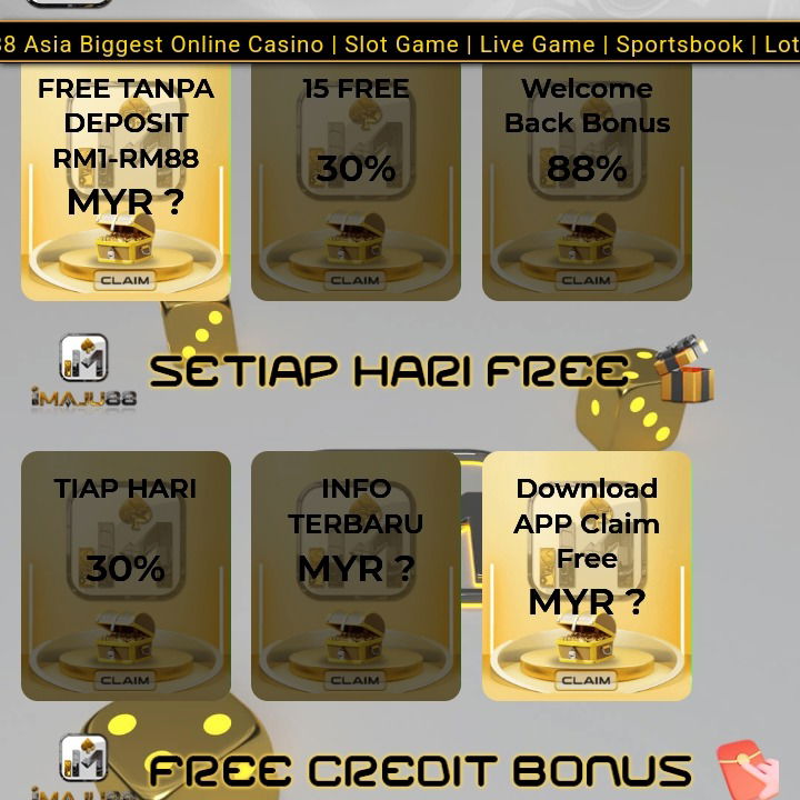 IMAJU PROMO FREE REGISTER RANDOM HOT!!!