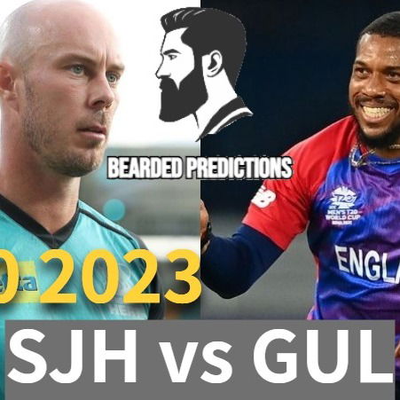 Cricket Prediction｜ILT20 2023：SJH vs GUL