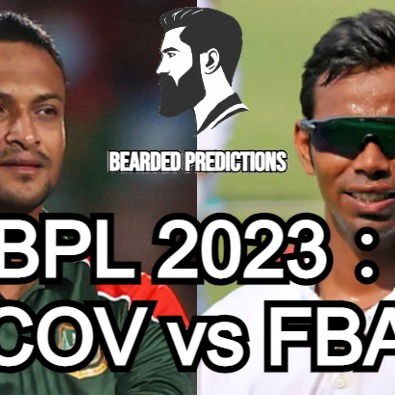 Cricket Predictions｜BPL 2023：COV vs FBA