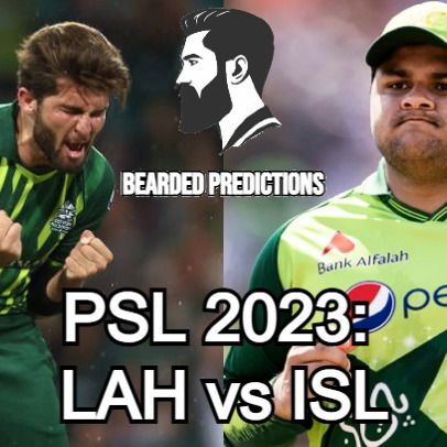 Cricket Predictions｜PSL 2023: LAH vs ISL