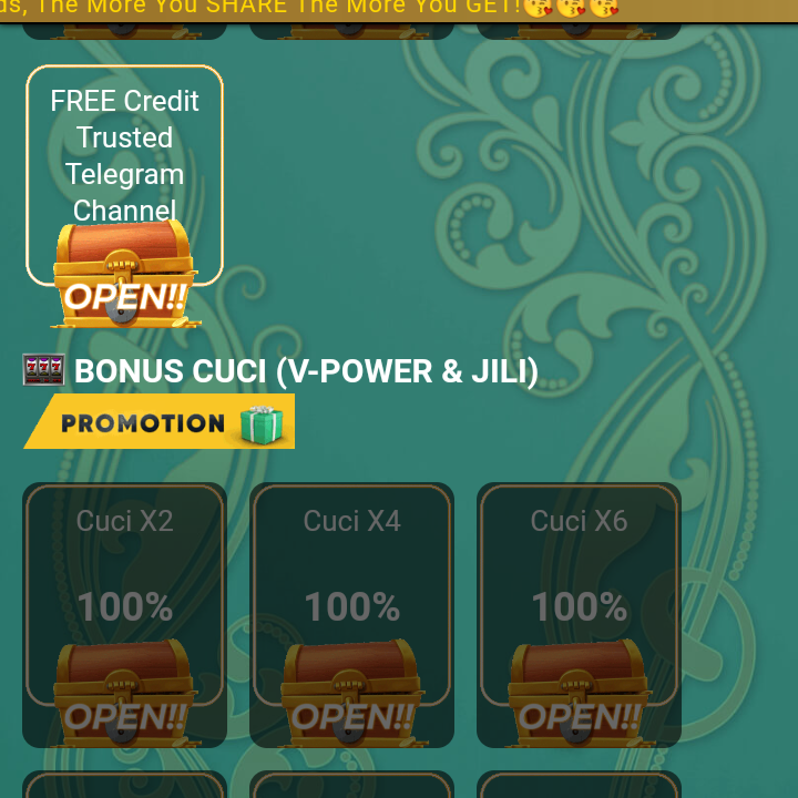 12CUCI/CLUB PROMO NEW REGISTER RM5 HOT!!