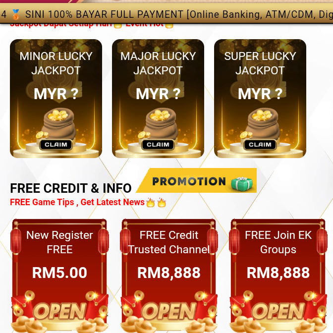 EKCUCI4 REGISTER NEW FREE RM5 HOT!!
