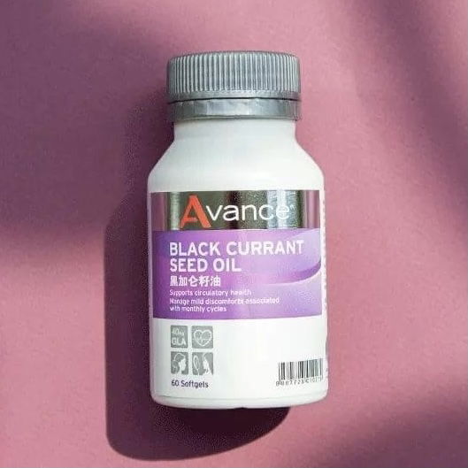 💜 黑醋栗籽油膠囊狀食品 💜 改善經痛不順 痘痘問題