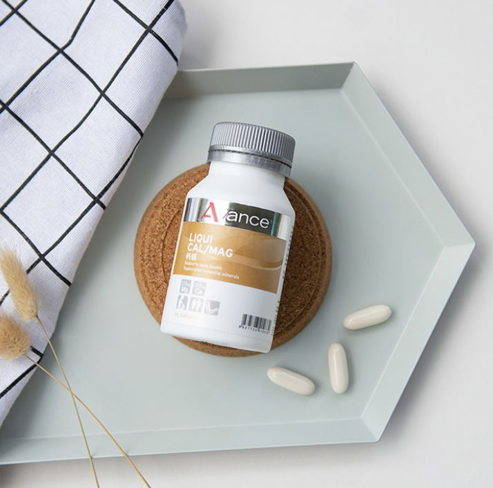 鈣鎂膠囊狀食品 