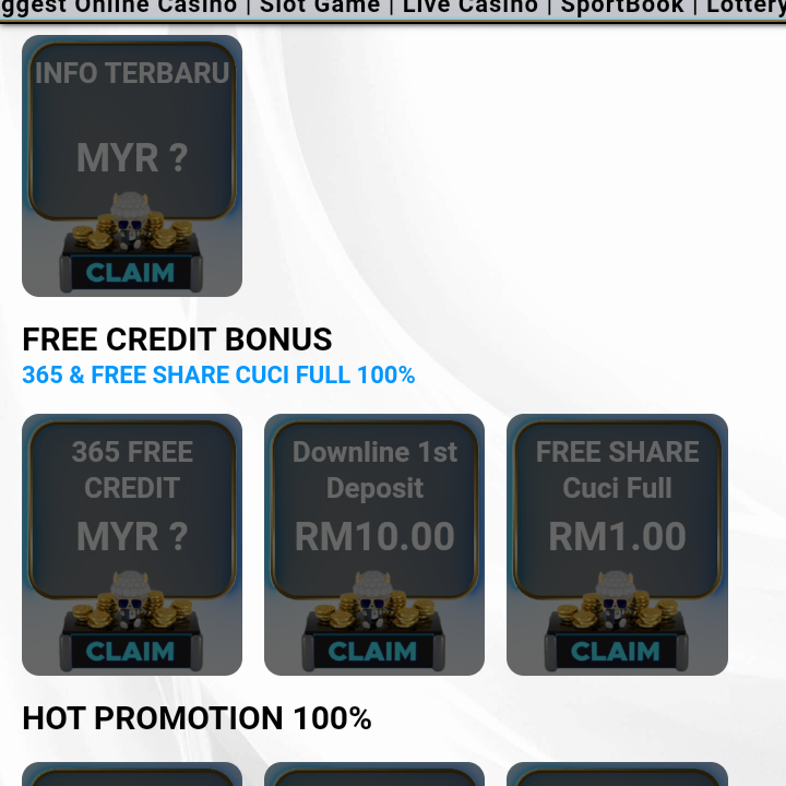 ISPORT1 PROMO 365 RM1-88 HOT!!