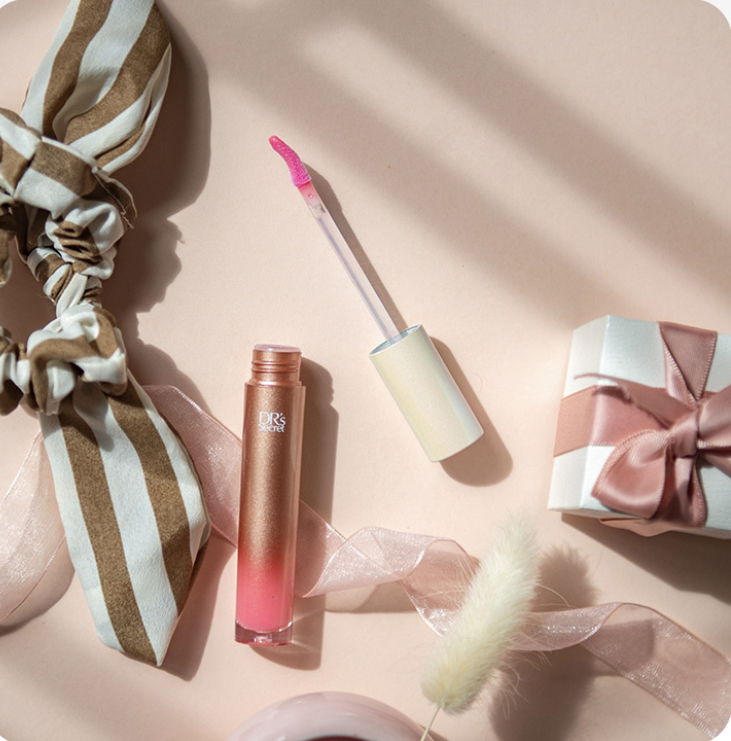 冰晶唇釉--夢幻櫻花粉 