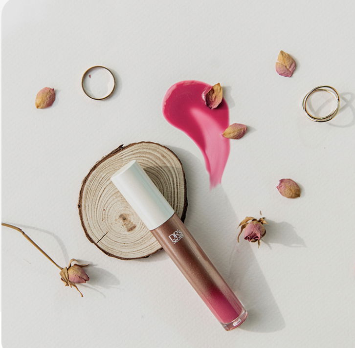 冰晶唇釉--愛慕乾玫瑰 