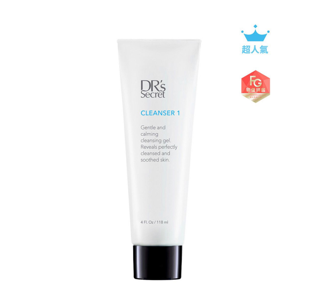 潔膚霜 1  柔和安撫的潔膚配方，透徹潔淨，舒緩肌膚，滋潤清新