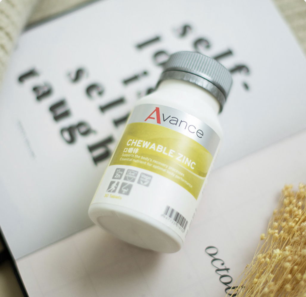 改善發炎痘痘肌/口嚼鋅