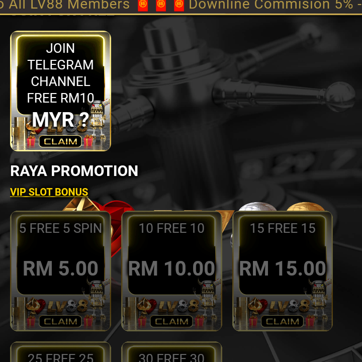 LV88A REGISTER FREE RM10 HOT!!