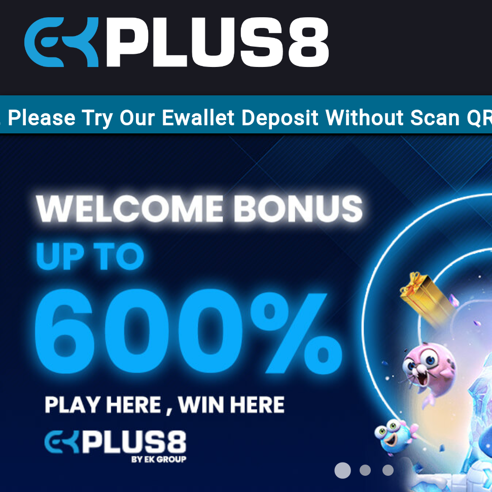 Trusted👍🏻✨EKPLUS8✨ 🔥Free Register Free RM1 & Welcome Bonus 50%🔥