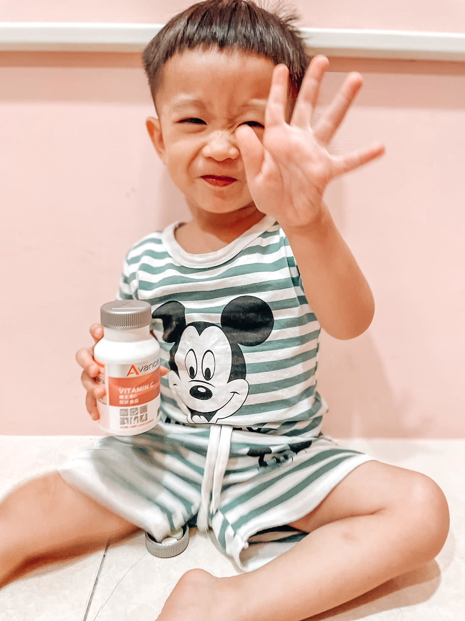 水蜜桃口味小孩也愛吃的c錠