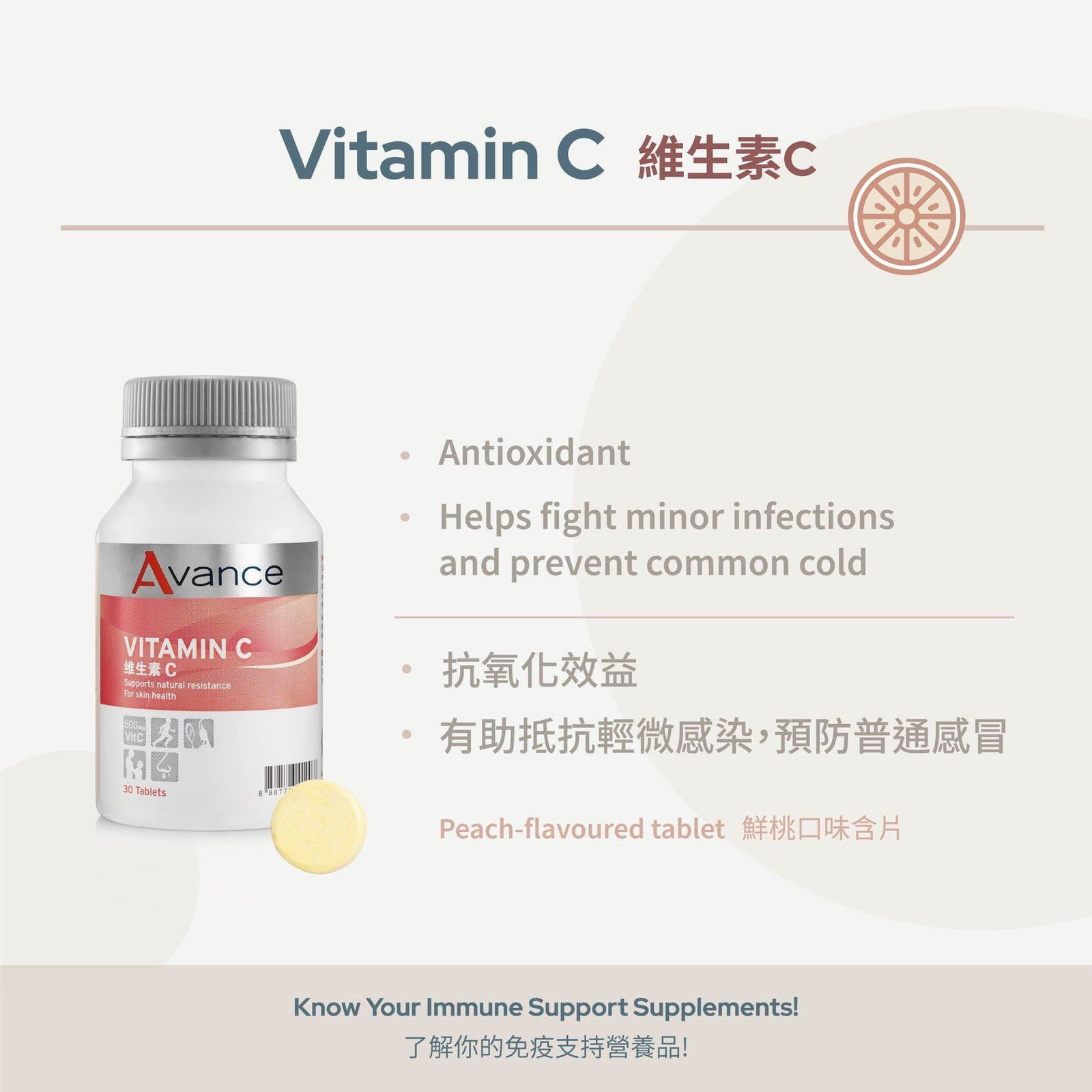 維格爾 維生素C錠狀食品-滿滿的維他命