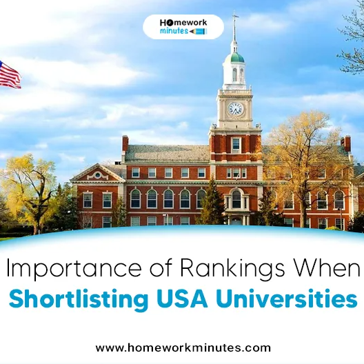 Importance of Rankings When Shortlisting USA Universities
