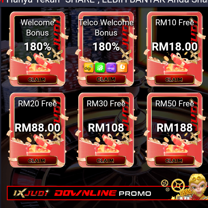 1XJUDI WELCOME BONUS 80,% HOT!!(NEW)