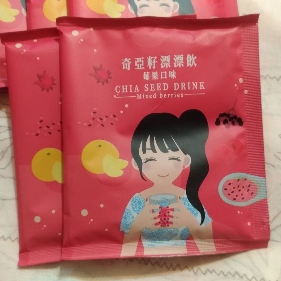 【沖泡粉分享】ladiestea午茶夫人 奇亞籽漂漂飲 莓果口味 減重促進消化好夥伴