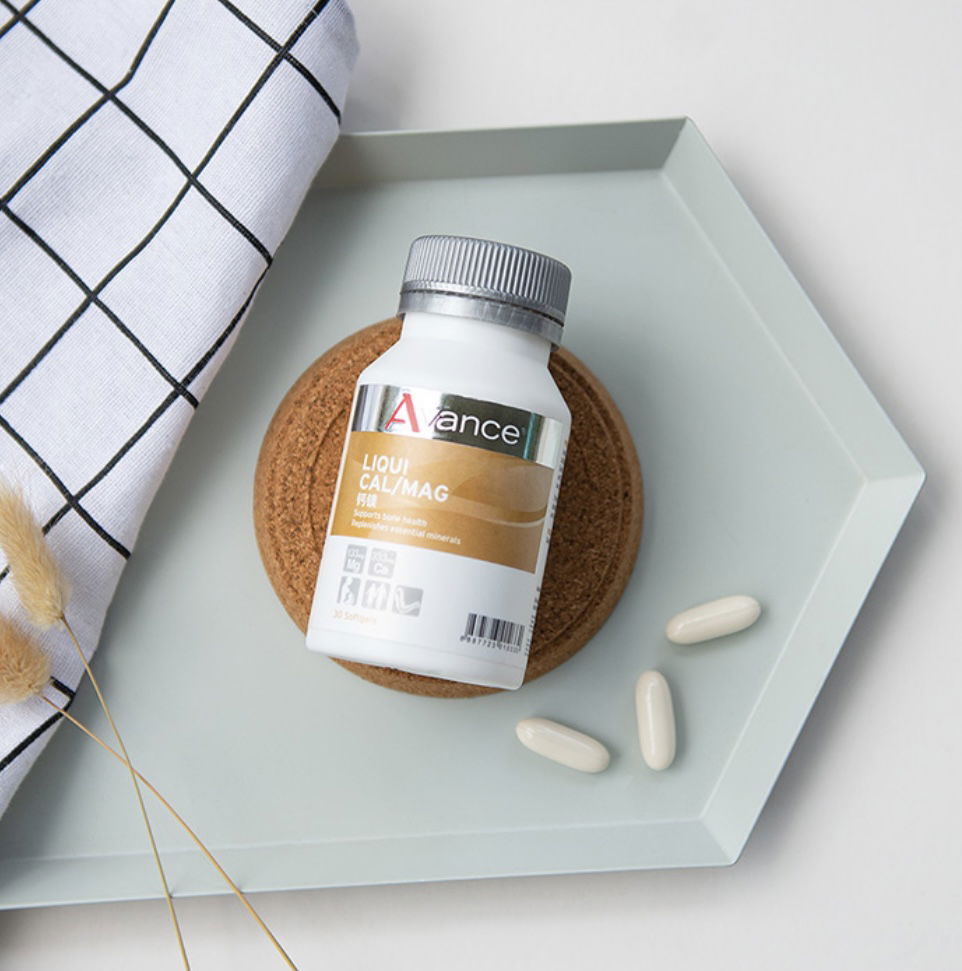 鈣鎂｜有助骨骼 肌肉神經