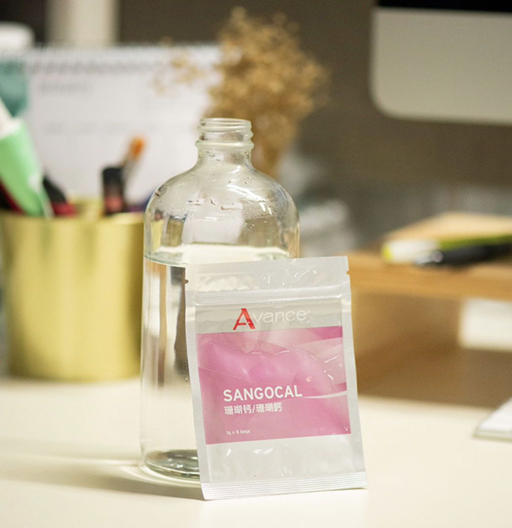 喝的鹼性水 珊瑚鈣粉