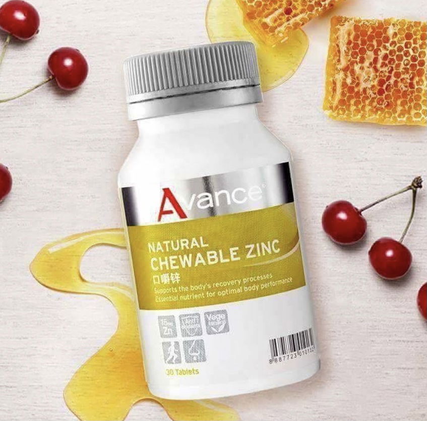 口嚼鋅錠 / 增強身體修復力