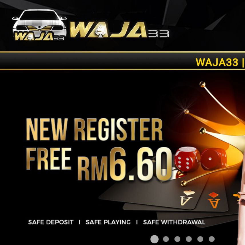 Trusted👍🏻✨WAJA33✨ 🔥New Register Free RM6.60 & Setiap Hari 100% Bonus🔥