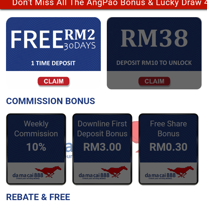 DMC888 REGISTER FREE RM2 HOT!!(NEW)