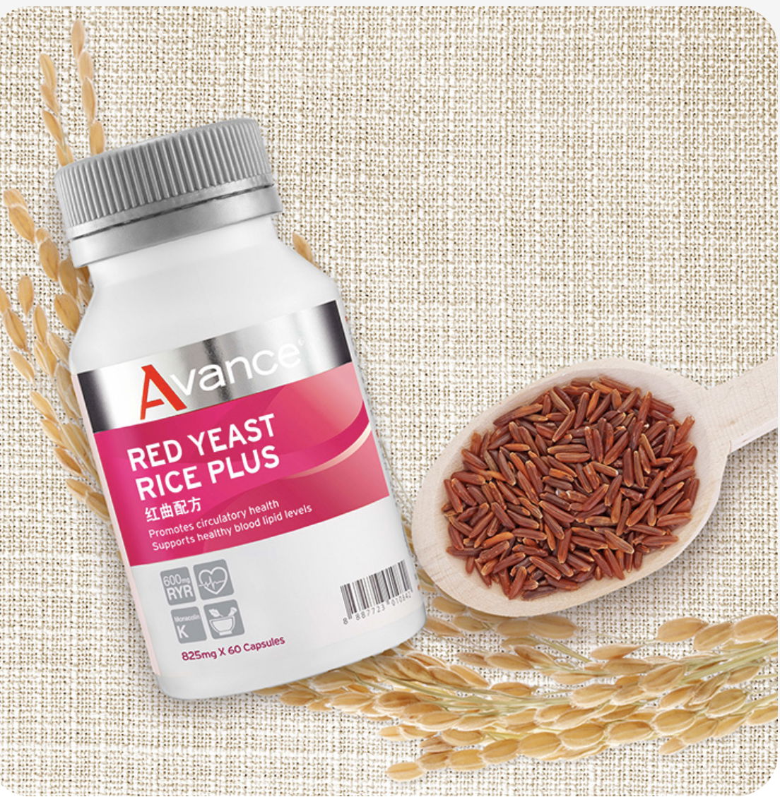 幫助降血壓、膽固醇/促進血液循環-紅麴配方膠囊狀食品 