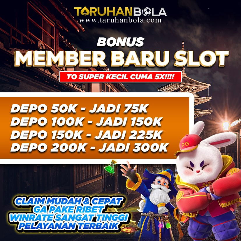 Claim bonus new member slot 200%