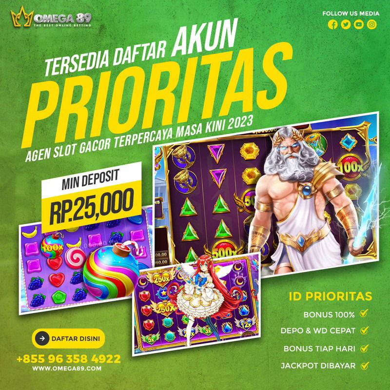 Omega89 >> 8 Daftar Situs Judi Slot Gacor Terbaru Deposit Via DANA