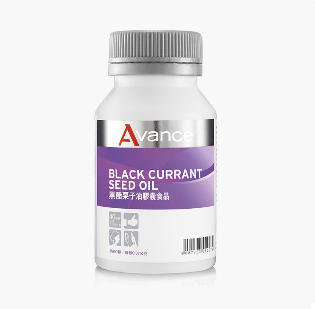 黑醋栗籽油膠囊狀食品 