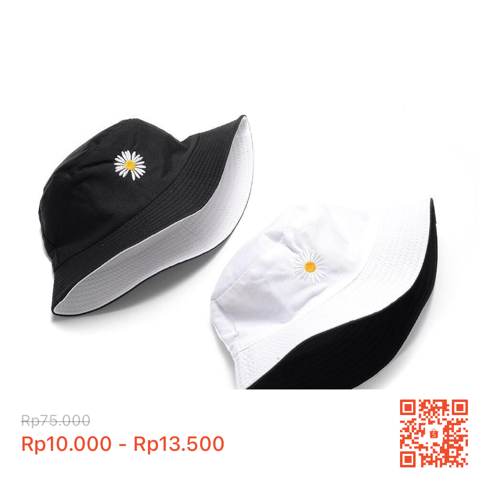 4. Bucket Hat ala Korea (start from 10K!)