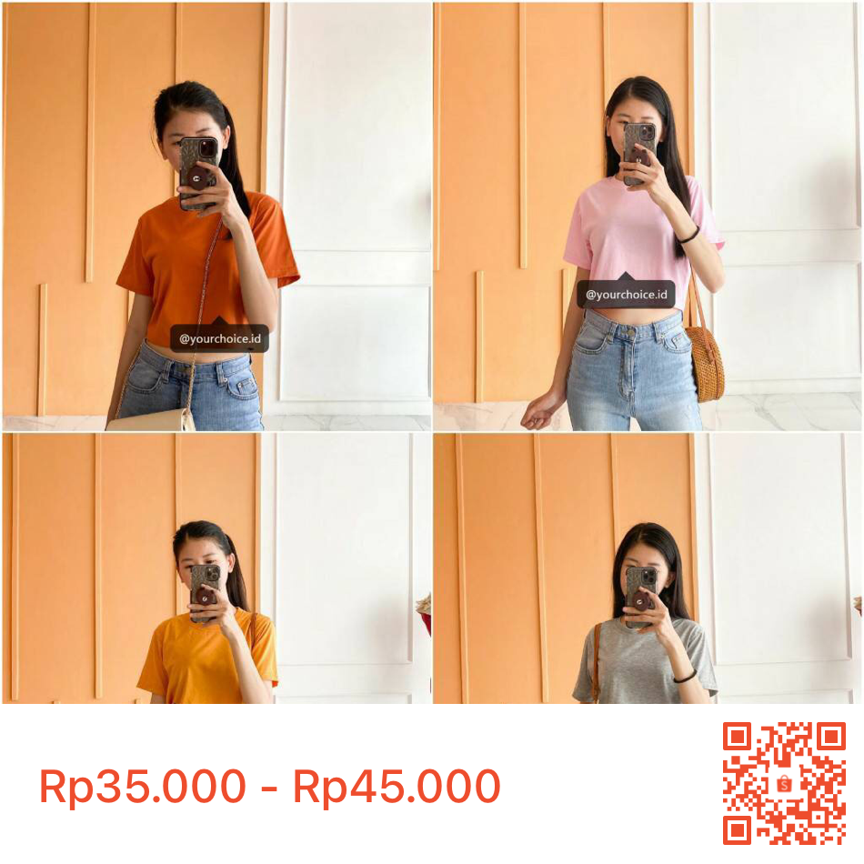 6. Crop Top Gemash! (Start from 35K!)