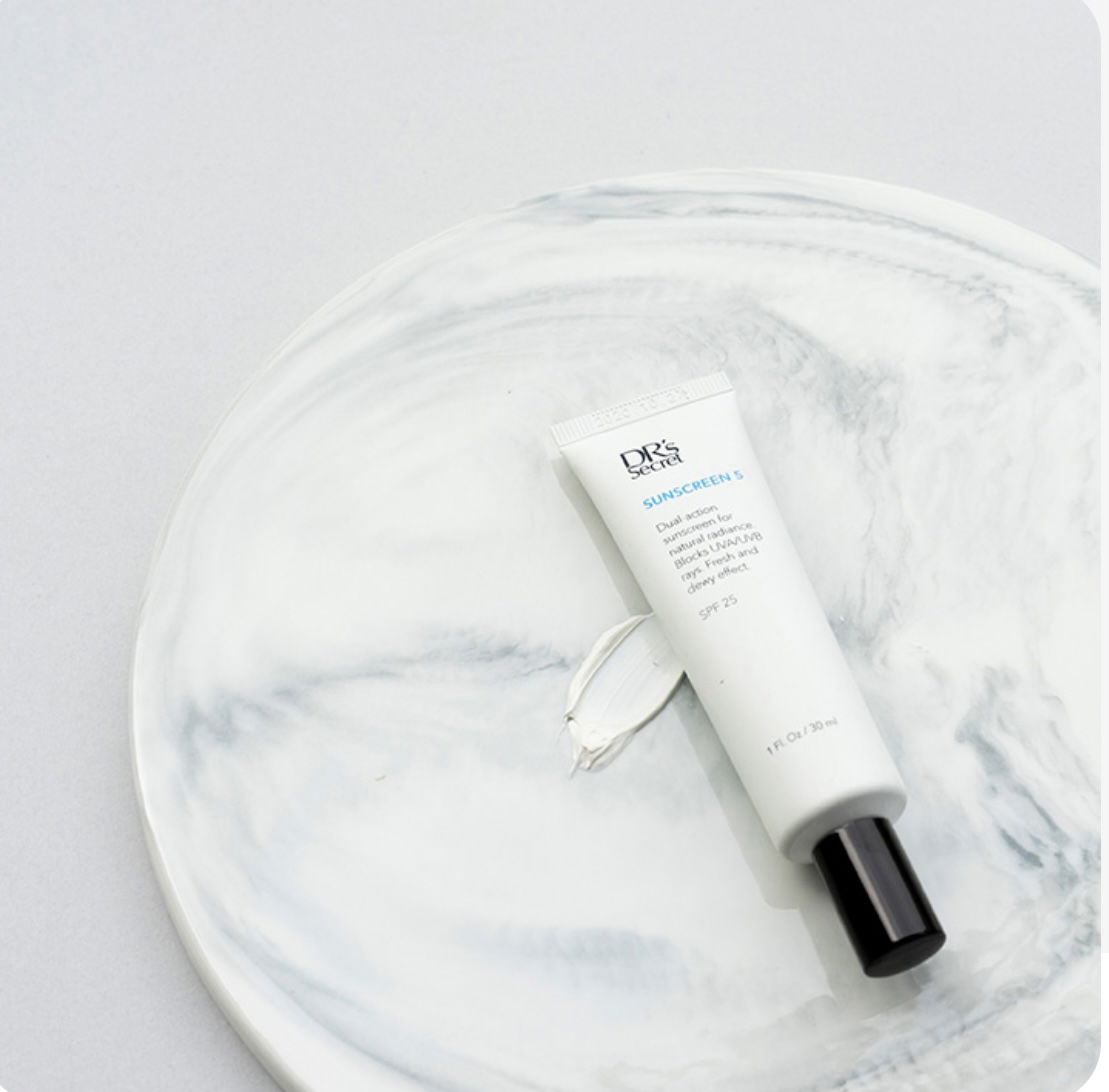 超強物理防曬 ➜ 5號 防曬霜 (保水)