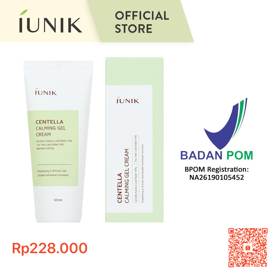 36. Iunik Centella Calming Gel Cream 60ml