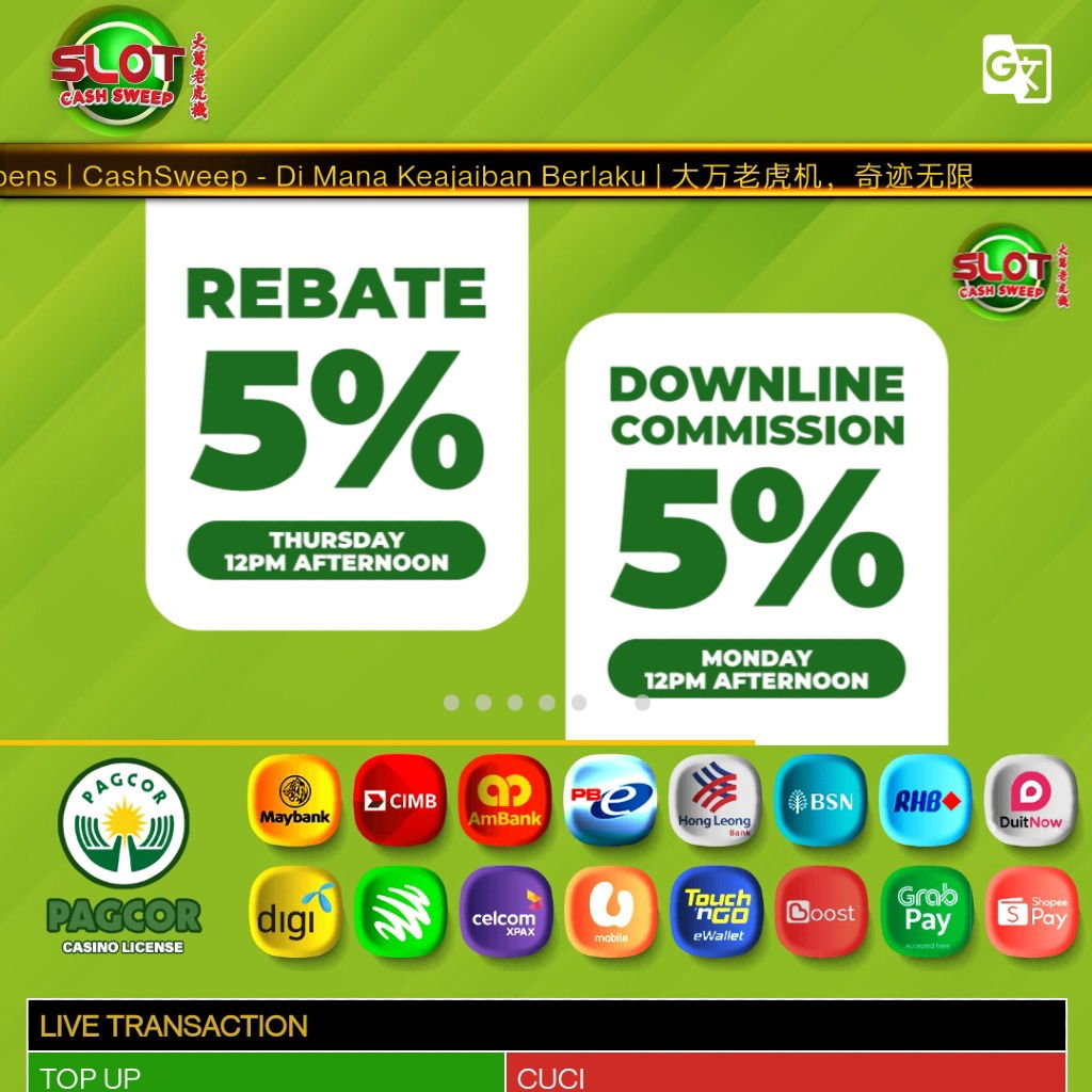 Cashsweep | Where miracle happens, No Deposit Free Rm8