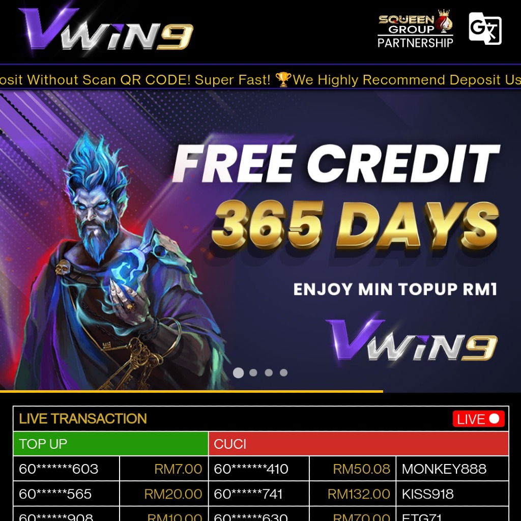 (New) Vwin99999 | Free Credit Rm5 No Deposit