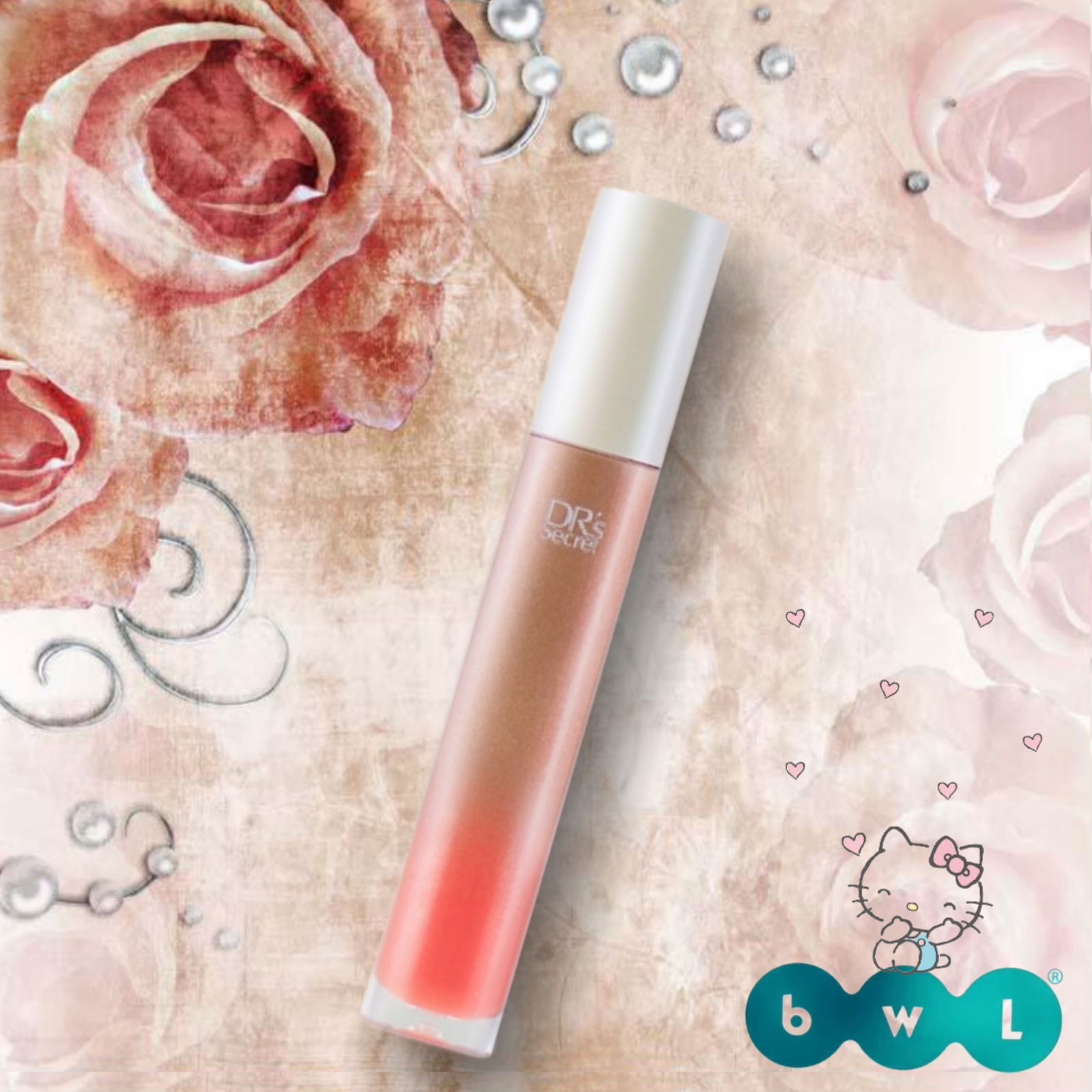 ❤冰晶唇釉－元氣珊瑚橘