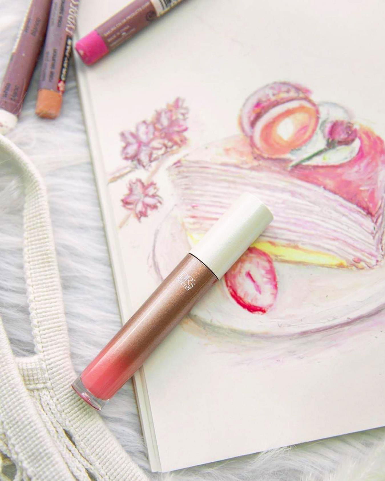 冰晶唇釉--夢幻櫻花粉