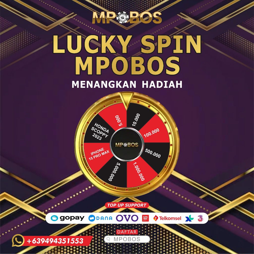MPOBOS LUCKY SPIN BERHADIAH
